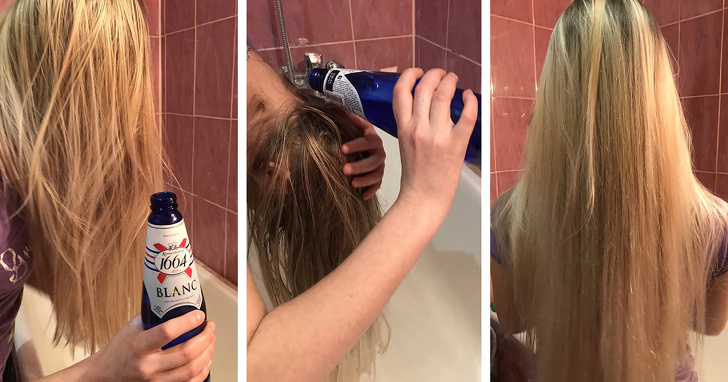 Что если помыть голову гелем для душа. Ополаскивание волос. Блонд мытье. Ополаскивание волос пивом. Шампунь для волос.