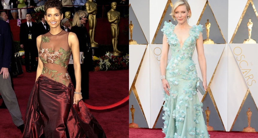 Ова се 10-те најубави фустани некогаш видени на црвениот тепих на Оскарите