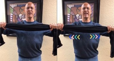Исправени за минута: Генијален трик со крпа кој го поправа лошото држење на телото за 60 секунди